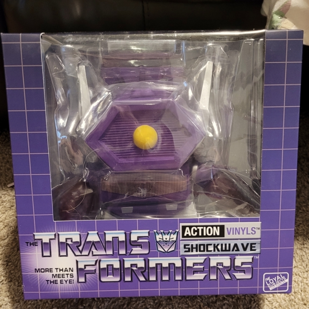 Transformers Shockwave action vinyl